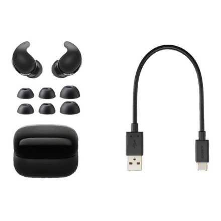 Sony Headphones | WF-LS910N LinkBuds Fit | Bluetooth | In-ear | Black | Noise canceling | Wireless