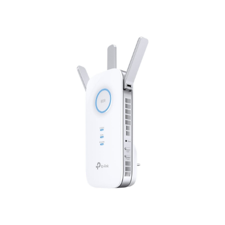 TP-LINK | AC1900 Wi-Fi Range Extender | RE550 | 802.11ac | 2GHz/5GHz | 600+1300 Mbit/s | 10/100/1000 Mbit/s | Ethernet LAN (RJ-45) ports 1 | MU-MiMO No | no PoE | Antenna type 3xExternal | No