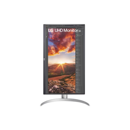 LG | 27UP850K-W | 27 " | IPS | UHD | 16:9 | 60 Hz | 5 ms | 3840 x 2160 pixels | 400 cd/m² | HDMI ports quantity 2
