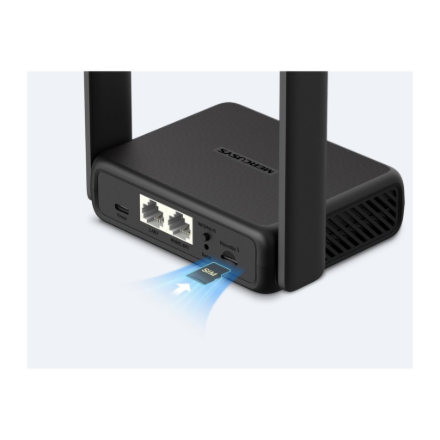Mercusys MB113-4G | Wireless 4G LTE Portable Router | 802.11n | Ethernet LAN (RJ-45) ports 2 | 300 Mbit/s | Mesh Support No | MU-MiMO No | 4G