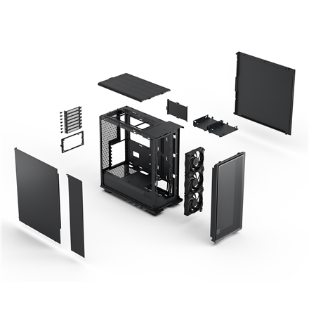 Fractal Design Case | Epoch | Black Solid | ATX