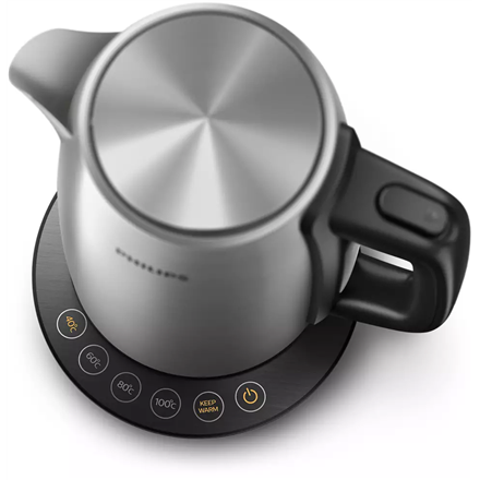 Philips | Kettle | HD9359/90 | Electric | 2200 W | 1.7 L | Plastic/Stainless Steel | 360° rotational base | Grey