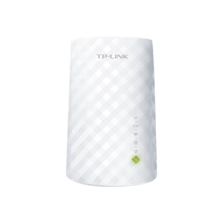 TP-LINK | Extender | RE200 | 802.11ac | 2.4GHz/5GHz | 300+433  Mbit/s | 10/100 Mbit/s | Ethernet LAN (RJ-45) ports 1 | MU-MiMO No | no PoE | Antenna type 3xInternal