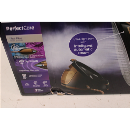SALE OUT.  | Philips PerfectCare Elite Ironing system | GC9682/80 | Iron | 2700 W | Water tank capacity 1800 ml | Continuous steam 165 g/min | Black | DAMAGED PACKAGING