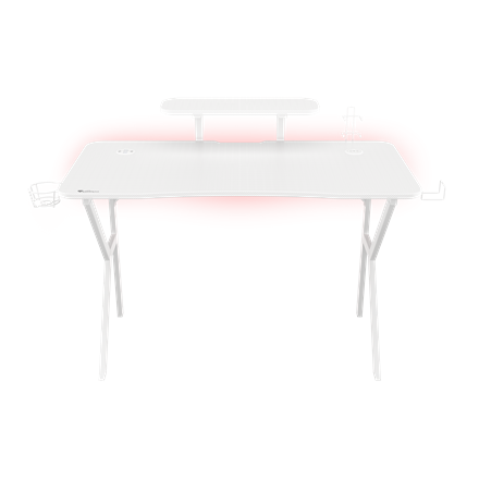 Genesis | Gaming Desk | Holm 320 RGB | White