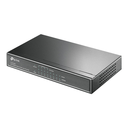TP-LINK | Switch | TL-SG1008P | Unmanaged | Desktop | Gigabit Ethernet (copper) ports quantity 8 | Power over Ethernet (PoE) ports quantity 4 | Power supply type External | 36 month(s)