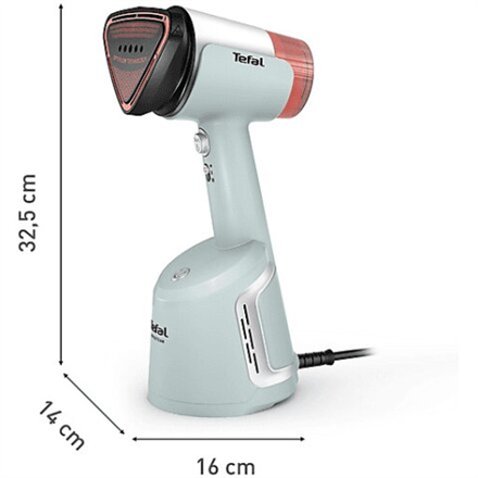 TEFAL Garment Steamer | DT9814F0 AeroSteam | Handheld | 1400 W | 1 L | Green