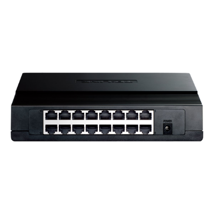 TP-LINK | Switch | TL-SF1016D | Desktop | 10/100 Mbps (RJ-45) ports quantity 16 | Power supply type External