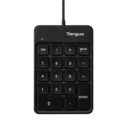 Targus | Numeric EcoSmart | Numeric Keypad | Wired | Black