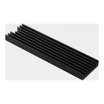 AXAGON Passive aluminum heatsink for all M.2 SSDs, size 2280, high 6 mm | CLR-M2L6