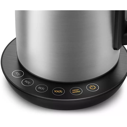 Philips | Kettle | HD9359/90 | Electric | 2200 W | 1.7 L | Plastic/Stainless Steel | 360° rotational base | Grey