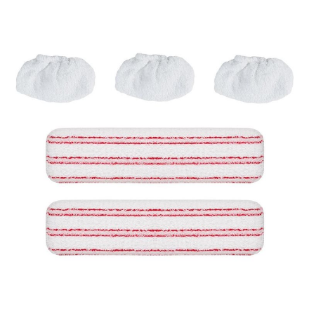 Polti | Vaporetto Kit of 2 Cloths and 3 Sockettes | PAEU0324