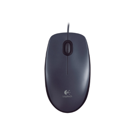 Logitech | M90 | Wired | Mouse | USB Type-A | Black