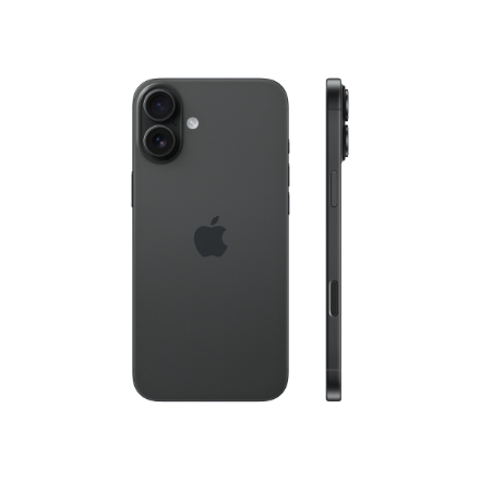 Apple | iPhone 16 Plus | Black | 6.7 " | 2796 x 1290 pixels | Internal RAM 8 GB | 128 GB | Dual SIM | 4G | 5G | Main camera resolution 48+12 MP | Secondary camera resolution 12 MP | iOS | 18