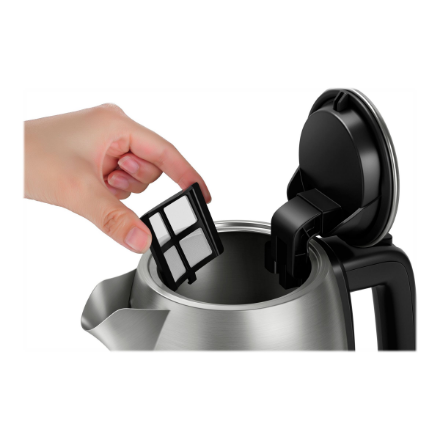 Philips | Kettle | HD9359/90 | Electric | 2200 W | 1.7 L | Plastic/Stainless Steel | 360° rotational base | Grey