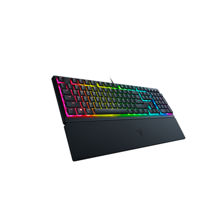 Razer | Ornata V3 | Gaming Keyboard | Wired | RGB LED light | US | Mecha-Membrane | Black