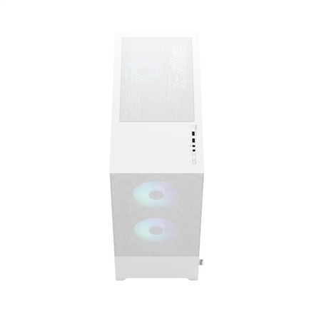 Fractal Design | Pop Air RGB | Side window | White TG Clear Tint | ATX, mATX, Mini ITX | ATX