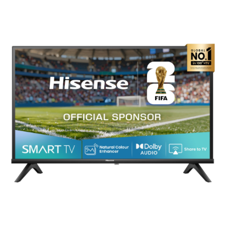Hisense HD Smart TV | 32A4Q | 32" | Smart TV | VIDAA OS | HD | Black