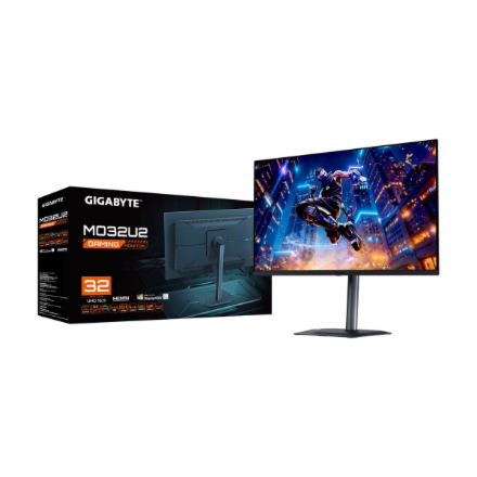 Gigabyte | MO32U2 EK | 31.5 " | OLED | UHD | 240 Hz | 0.03 ms | 3840 x 2160 pixels | 250 cd/m² | HDMI ports quantity 2