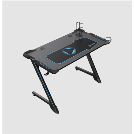 Onex | RGB Gaming Desk w/Cup holder, headset hook, Gamepad holder, 114cm(w) | GD1200Z | Black