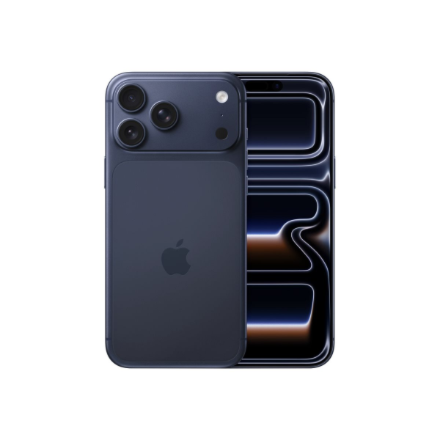 Apple | iPhone 17 Pro Max | Deep Blue | 6.9 " | Super Retina XDR display | 2868 x 1320 pixels | A19 Pro | Internal RAM 12 GB | 512 GB | Dual SIM | 5G | Main camera resolution 48+48+48 MP | Secondary camera resolution 18 MP | iOS | 26