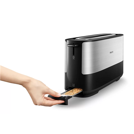Philips | Toaster | HD2692/90 Viva Collection | Power 950 W | Number of slots 2 | Housing material  Metal/Plastic | Black