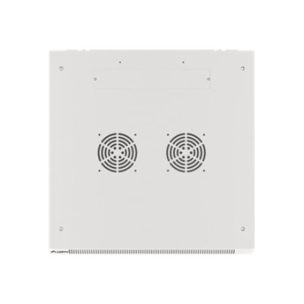 Lanberg | Rack cabinet 19" wall-mount 9U/600x600 (flat pack) for self-assembly with metal door | WF01-6609-00S | Grey