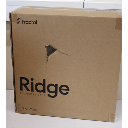 SALE OUT. Fractal Design Ridge White Mini ITX | Fractal Design Ridge | FD-C-RID1N-12 | Black | Mini ITX | DAMAGED PACKAGING | SFX, SFX-L