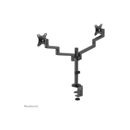 Neomounts Desk Mount | DS60-425BL2 Monitor Arm | Adjustable Height, Rotate, Tilt, Swivel | 17-27 " | Maximum weight (capacity) 8 kg | Black