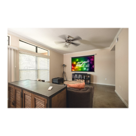 Elite Screens | Spectrum Series | Electric120V | Diagonal 120 " | 4:3 | Viewable screen width (W) 244 cm | White
