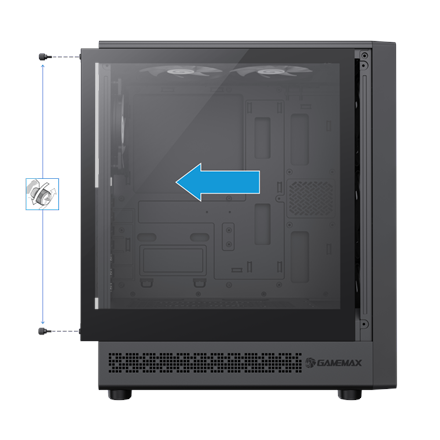 Gamemax Case | STORM 2 AB | ATX