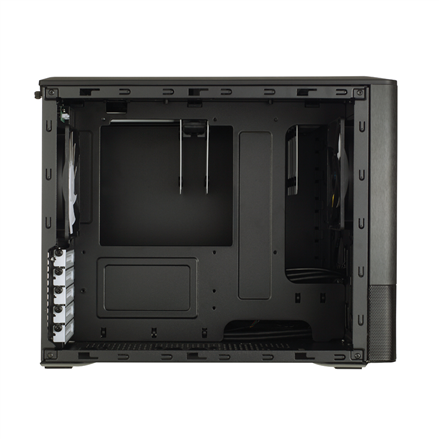 Fractal Design | NODE 804 | Side window | 2 - USB 3.0Audio in/outPower button with LED (white)HDD activity LED (white) | Black | Micro ATX