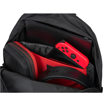 Genesis | Pallad 200 | Fits up to size 14.1 " | Backpack | Shoulder strap | Black