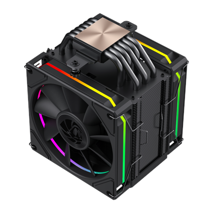 Gamemax CPU Air Cooler | SIGMA 620 LCD BK | Black