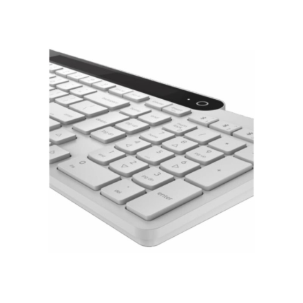 Lenovo 800 Self-Charging Bluetooth Keyboard-US English | Keyboard | Bluetooth | US English | White