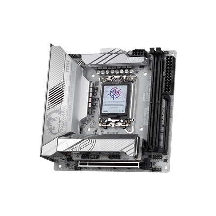 MSI MPG Z890I EDGE TI WIFI | Processor family Intel | Processor socket LGA1851 | Supported hard disk drive interfaces SATA, M.2 | Number of SATA connectors 2