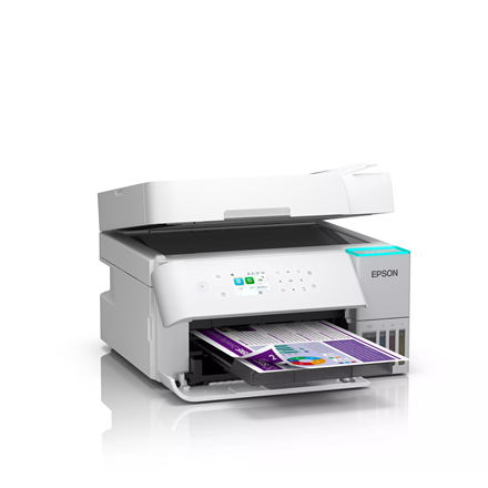 Epson | Multifunctional printer | EcoTank L6376 | Inkjet | Colour | A4 | Wi-Fi | White