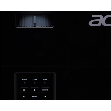Acer | X1328WHn | WXGA (1280x800) | 5000 ANSI lumens | 20000:1 | Black