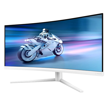 Philips | 34M2C5501A/00 | 34 " | VA | WQHD | 21:9 | 180 Hz | 1 ms | 3440 x 1440 pixels | 300 cd/m² | HDMI ports quantity 2 | White