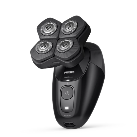 Philips Head Shaver | Pro 5000 Series HS5980/15 | Operating time (max) 60 min | Wet & Dry | Lithium | Deep Black