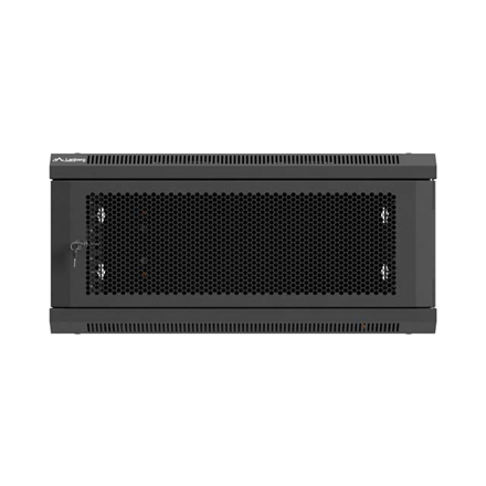 Lanberg Wall mounted installation cabinet 19" 4U 600X600 | WF01-6604-23B | Black