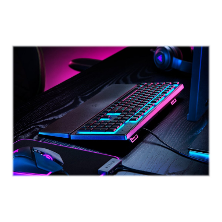 Razer | Gaming Keyboard | Ornata V3 X | Gaming keyboard | Wired | RGB LED light | NORD | Silent Membrane | Black