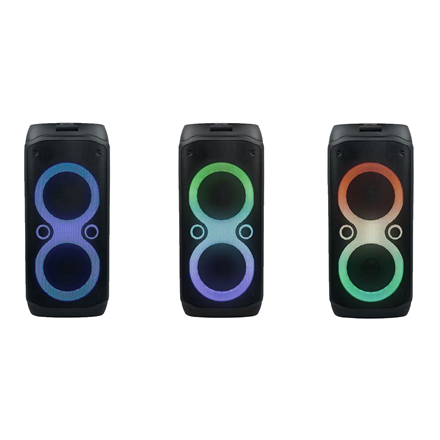 Muse | Party Box Speaker | M-1937 DJ | 600 W | Bluetooth | Black | Portable | Wireless connection