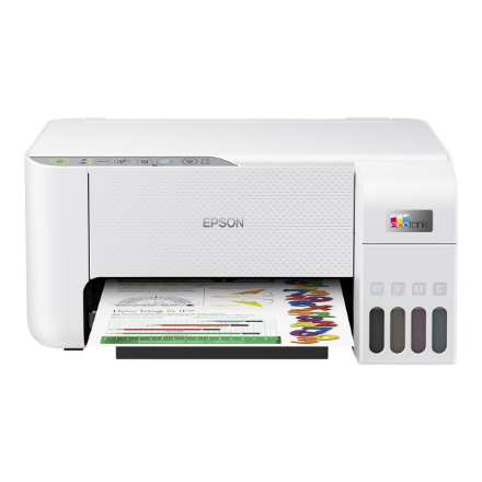 Epson | Multifunctional Printer | EcoTank L3276 | Inkjet | Colour | 3-in-1 | A4 | Wi-Fi | White