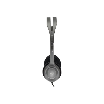 Logitech | LGT-H110 | Stereo headset | Black, Silver