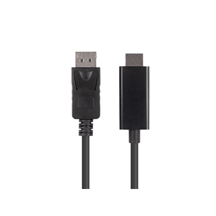 Lanberg | DisplayPort to HDMI Cable | CA-DPHD-11CC-0030-BK | DisplayPort Male | HDMI Male | DP to HDMI | 3 m