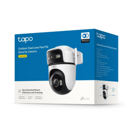 TP-LINK | Dual Lens Security Wi-Fi Camera | Tapo C545D | Dome | 3 MP | 6mm | IP66 | H.264 | MicroSD, up to 512 GB