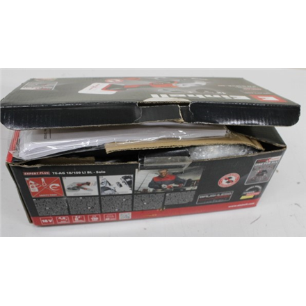 SALE OUT. Einhell Cordless angle grinder EINHELL TE-AG 18/150 BL, Li-Solo, cutting disc 150 mm | DAMAGED PACKAGING