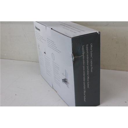 SALE OUT. Fellowes Office Suites laptop stand | SALE OUT. Fellowes | Office Suites Laptop Stand | DAMAGED PACKAGING | Black/Silver
