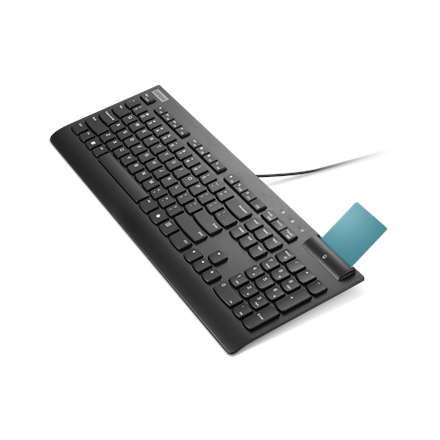 Lenovo Smartcard II | Keyboard | Wired | Estonian | Plunger type switch | Black